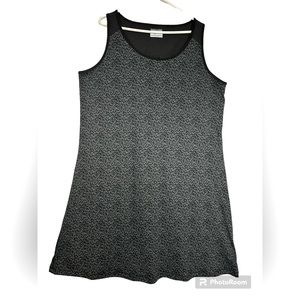 FREE SHIPPING! Columbia dress black and grey 1X